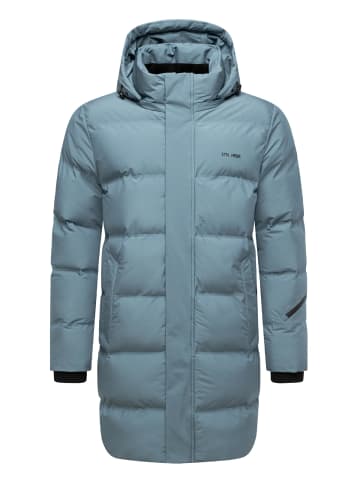 STONE HARBOUR Steppmantel Thadeek XX in Stormy Blue