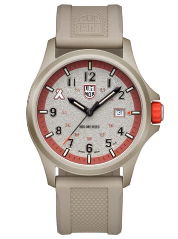 Luminox Herren-Armbanduhr Bear Grylls Beige Creme