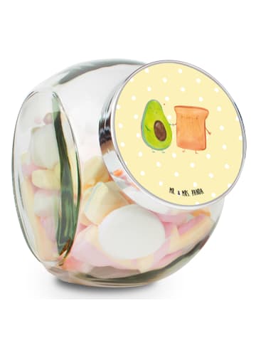 Mr. & Mrs. Panda Bonboniere Avocado Toast ohne Spruch in Gelb Pastell