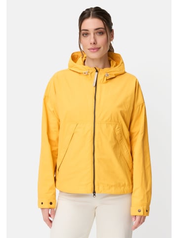 Camel Active Leicht packbare Übergangsjacke im Oversized Fit in Gelb