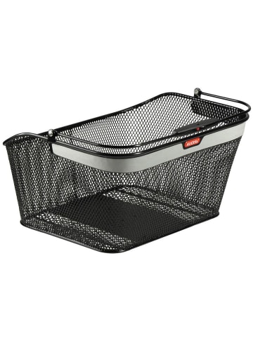 KLICKfix Hinterradkorb City Reflect GTA in schwarz