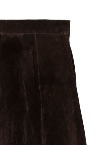 Vero Moda Rock aus Wildleder in Chocolate Torte