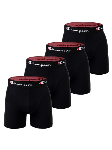 Champion Boxershort 4er Pack in Schwarz