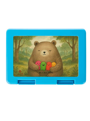 Mr. & Mrs. Panda Bento Box Bär Gefühl Design ohne Spruch in Weiß