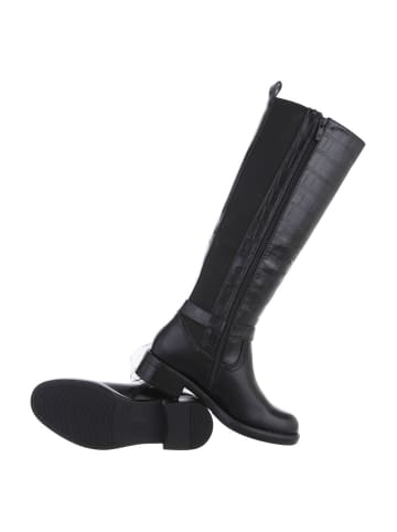 Ital-Design Stiefel in Schwarz