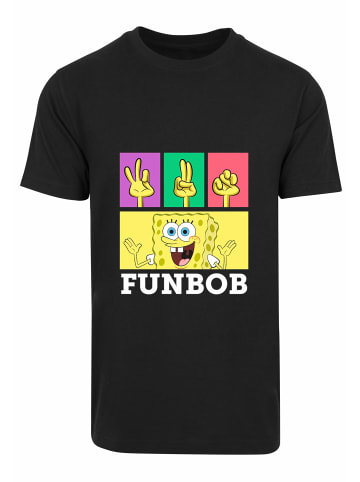F4NT4STIC T-Shirt Spongebob Schwammkopf FUNBOB in schwarz