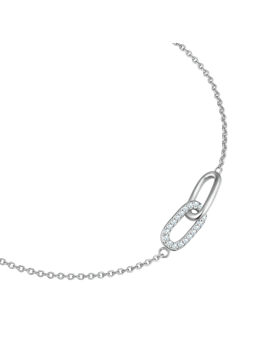 Glanzstücke München Armband aus Sterling Silber mit Zirkonia in silber