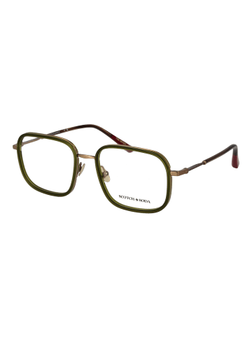Scotch & Soda Herren Optische Fassungen Rechteck Oliv
