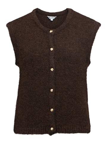 Weste in Seal Brown
