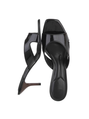 Ital-Design High-Heel Sandalette in Schwarz