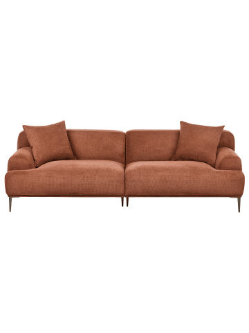 Beliani 3-Sitzer Sofa MATILA in Braun - (W) 233 x (H) 70 x (L) 94 cm