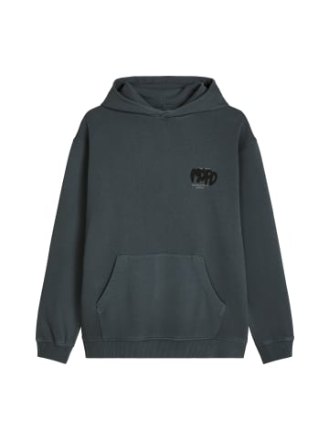 Marc O'Polo DENIM Hoodie relaxed in Peppercorn Grey
