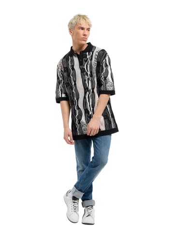 Carlo Colucci Poloshirt Erhard in Schwarz