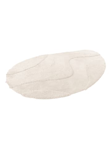 Vivorum Wohnzimmer Teppich – Hochflorteppich Pulp 225 in creme