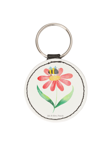 Mr. & Mrs. Panda Anhänger Hummel Blume ohne Spruch in Weiß