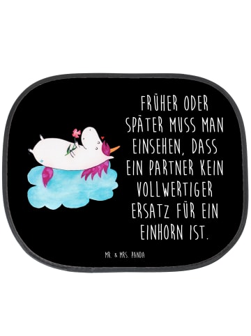 Mr. & Mrs. Panda Autoscheibensonnenschutz Einhorn Verliebt mit S... in Schwarz