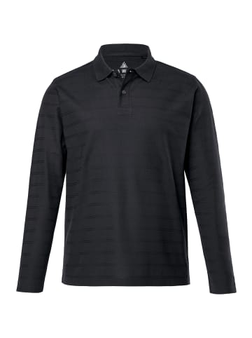 JP1880 Poloshirt in schwarz