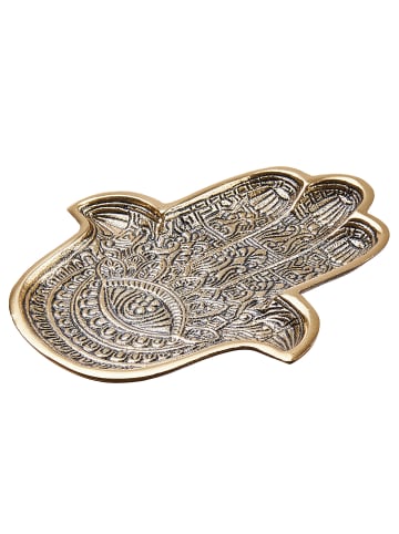 Butlers Butlers Deko Schale HAMSA in Gold