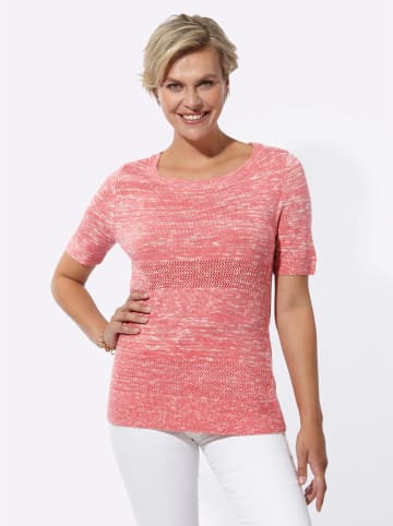 WITT WEIDEN Pullover in flamingo-meliert