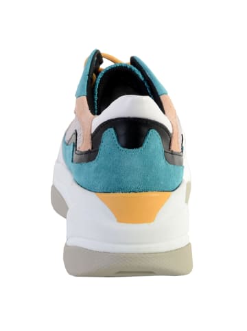 Geox Sneakers D Kirya B- Suede+Mesh Blau