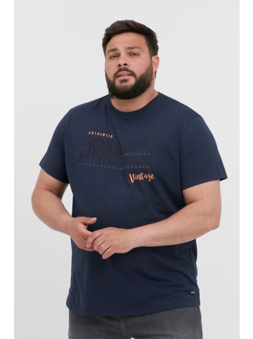 BLEND T-Shirt BHDoppler Big & Tall in Blau