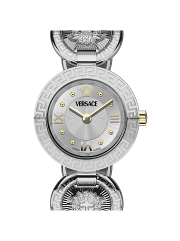 Versace Analoguhr für Damen in silber