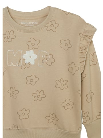 Marc O'Polo KIDS-GIRLS Sweatshirt in BLUSHED CARAMEL AOP