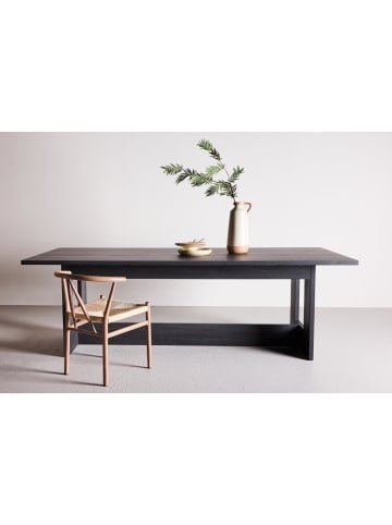 ebuy24 Esstisch Milly Schwarz 100 x 235 cm