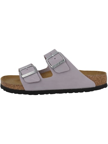 Birkenstock Pantolette Arizona Nubukleder Weichbettung schmal in lila