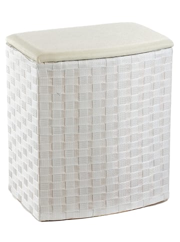 kobolo Wäschekorb FLORI45 in Weiß