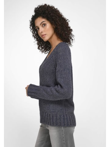 include Pullover wool in jeansblau-melange