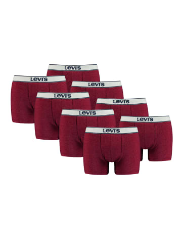 Levi´s Boxershorts LEVIS MEN VINTAGE HEATHER BOXER BRIEF 8er Pack in Red