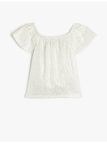 KOTON Bluse in Ekru