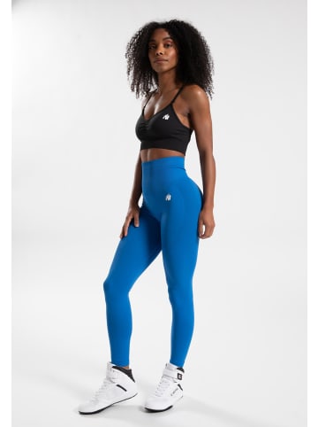 Gorilla Wear Olivia Nahtlose Leggings – Blau