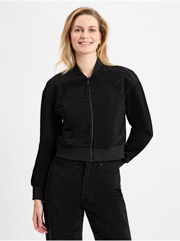 Armani Exchange Jeansjacke in schwarz