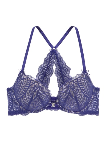 LASCANA Push-up-BH in puder-blau