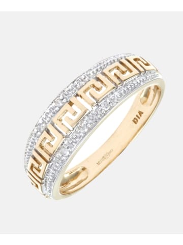 Diamant L'éternel Ring aus 375 Gelbgold mit Diamant