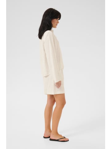 My Essential Wardrobe Shorts JannieMW Casual fit in Snow White W. Stripe