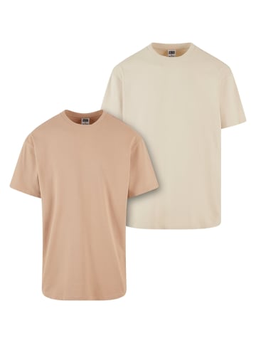 Urban Classics Urban Classics T-Shirts in unionbeige+sand