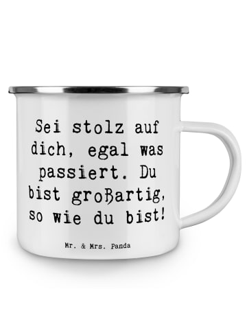 Mr. & Mrs. Panda Kaffeetasse Spruch Mit Enttäuschungen umgehen S... in Weiß