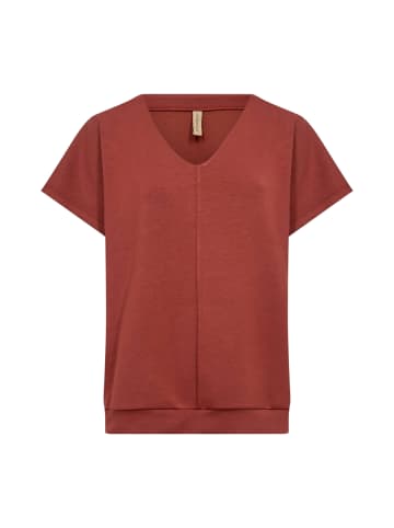 soyaconcept T-Shirt SC-BANU 244 in 4577 MINERAL RED