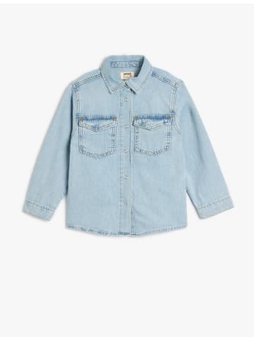 KOTON Blazer in Light Indigo