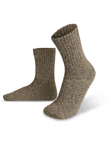 normani 10 Paar Extrem Stabile Arbeits & Sportsocken Extrem in Braun sortiert