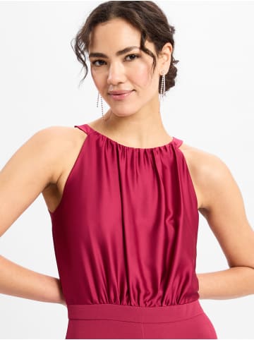 SWING Jumpsuit in himbeer