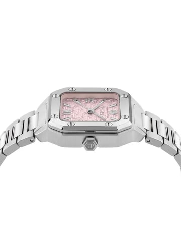 Philipp Plein Quarzuhr für Damen in silber