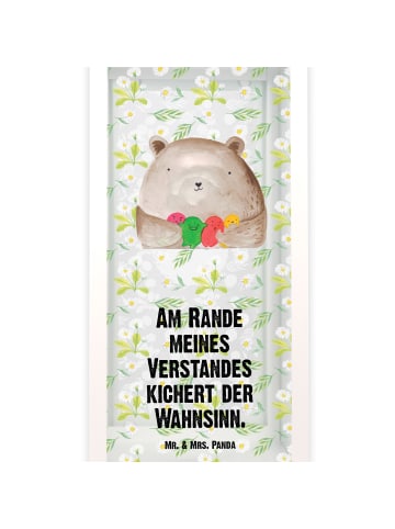 Mr. & Mrs. Panda Deko Laterne Bär Gefühl mit Spruch in Transparent