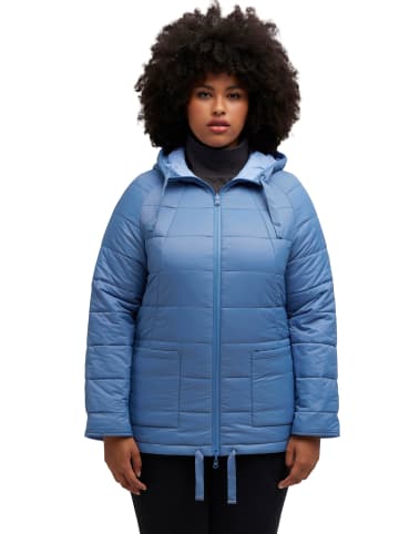 Ulla Popken Steppjacke in denimblau