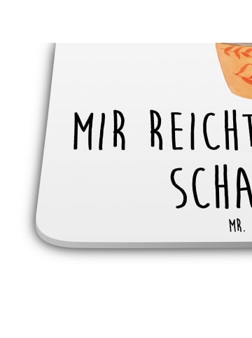 Mr. & Mrs. Panda Bierdeckel Kaktus Luftballon mit Spruch in Weiß