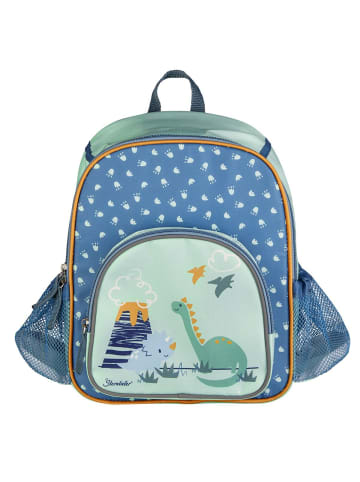 Sterntaler 3er Set Rucksack, Brotdose & Trinkflasch in blau,gruen,motiv