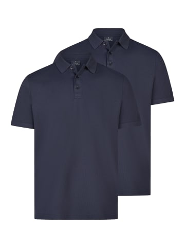 Ragman Poloshirt Basic in Marine